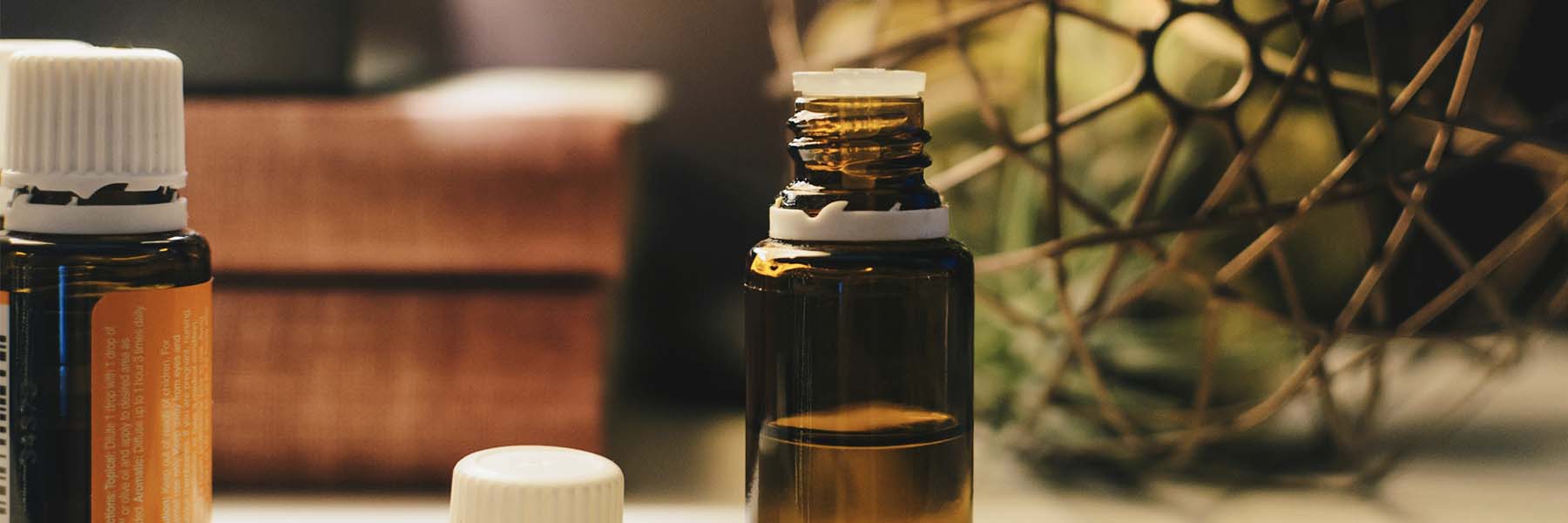 Brown Aromatherapy bottle