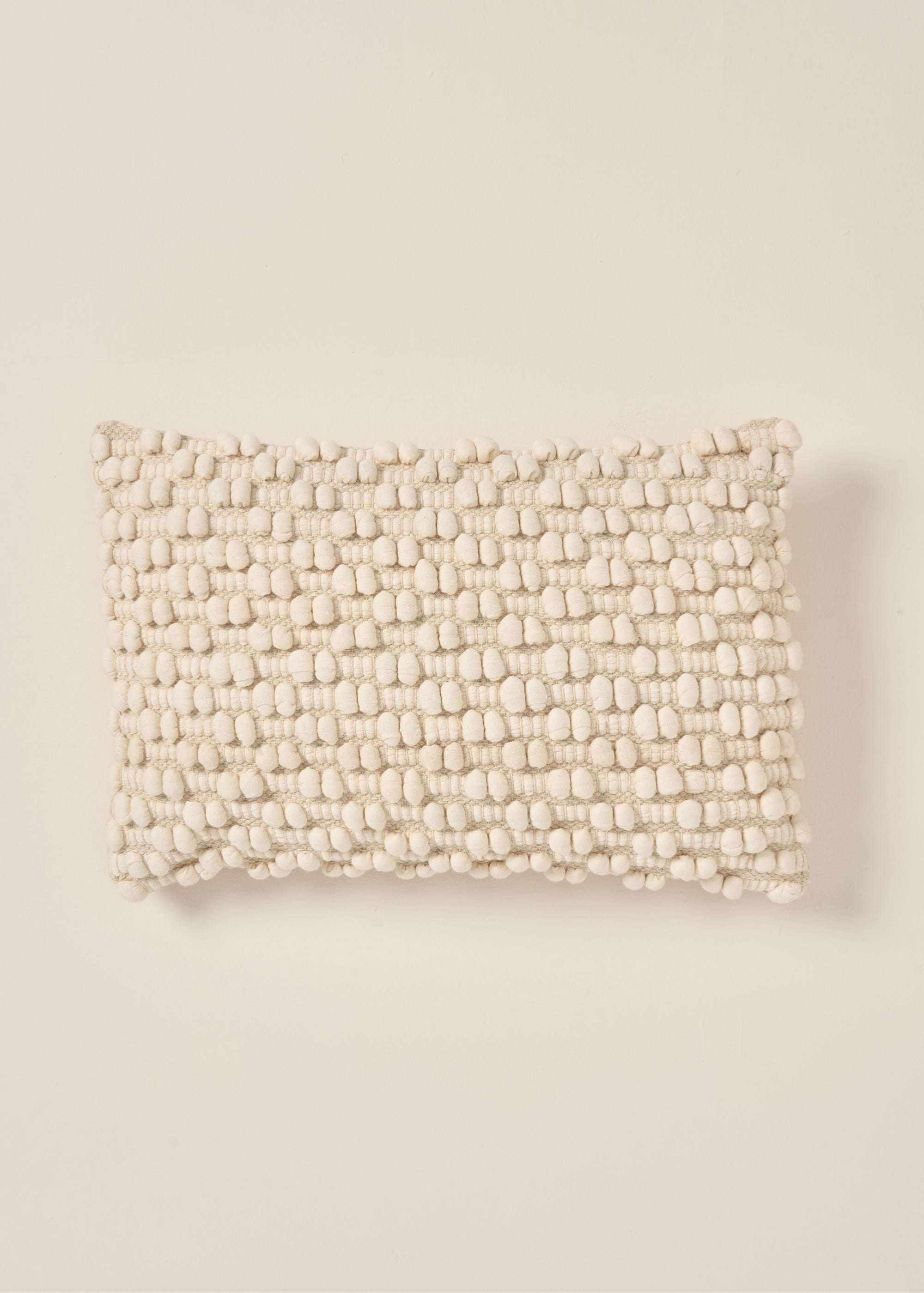 TRULY LIFESTYLE TEXTURED KNOTTED CUSHION