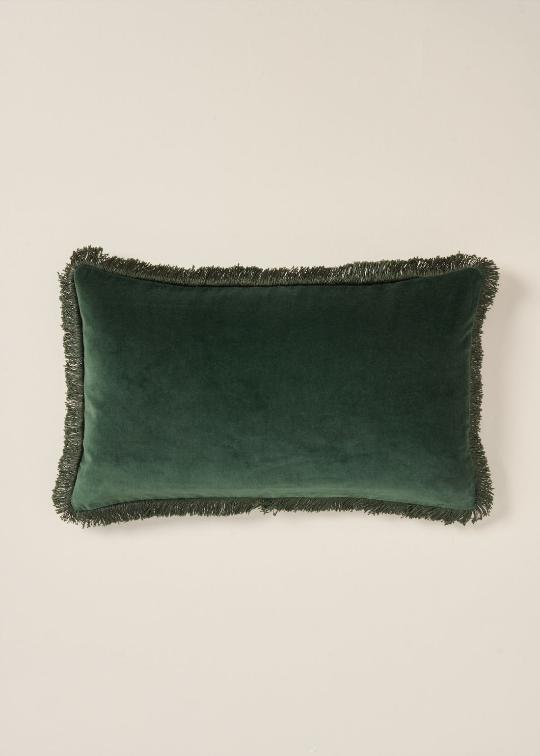 Truly Lifestyle Emerald Green Velvet Cushion