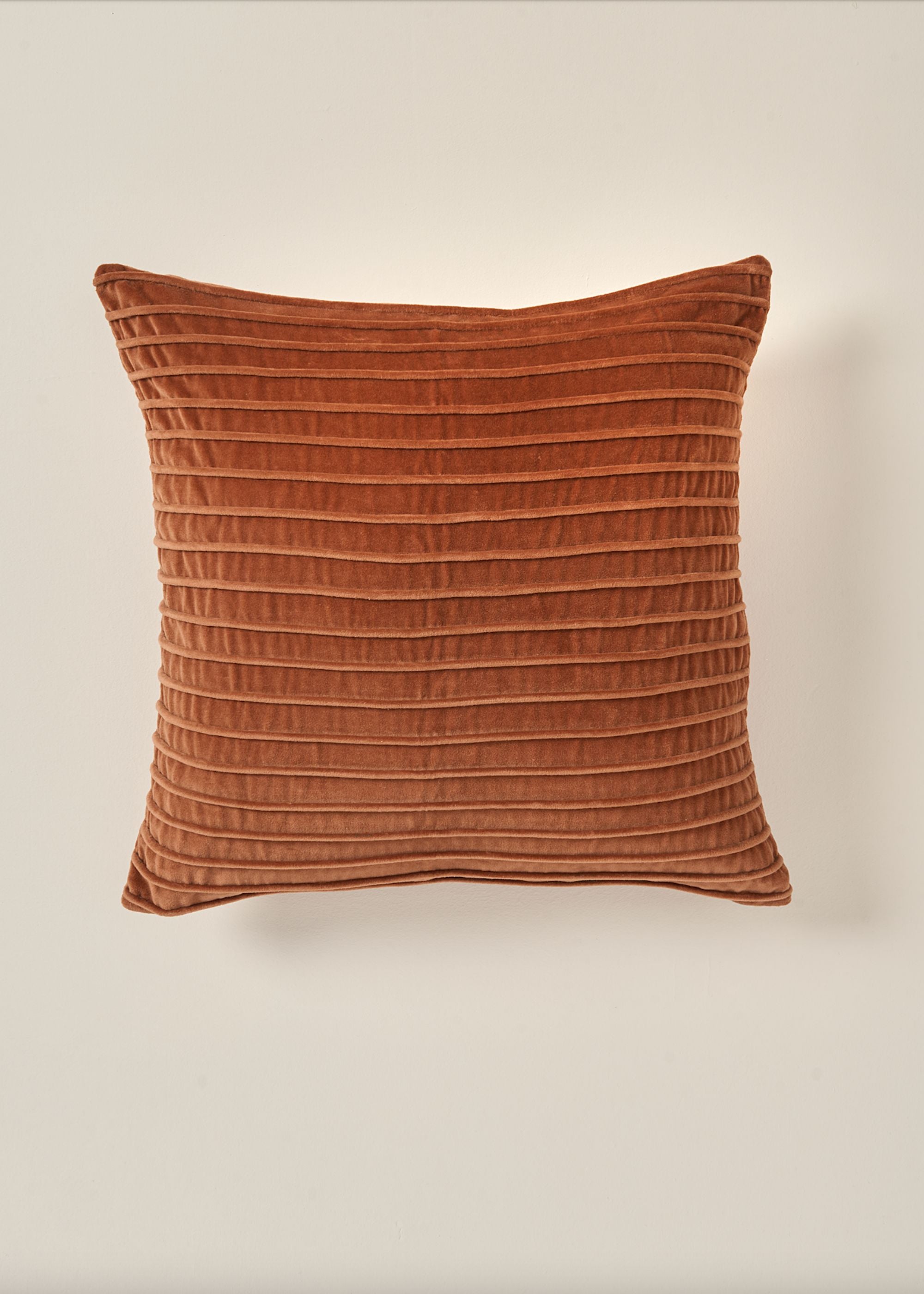 Truly Lifestyle Orange Velvet Square Cushions