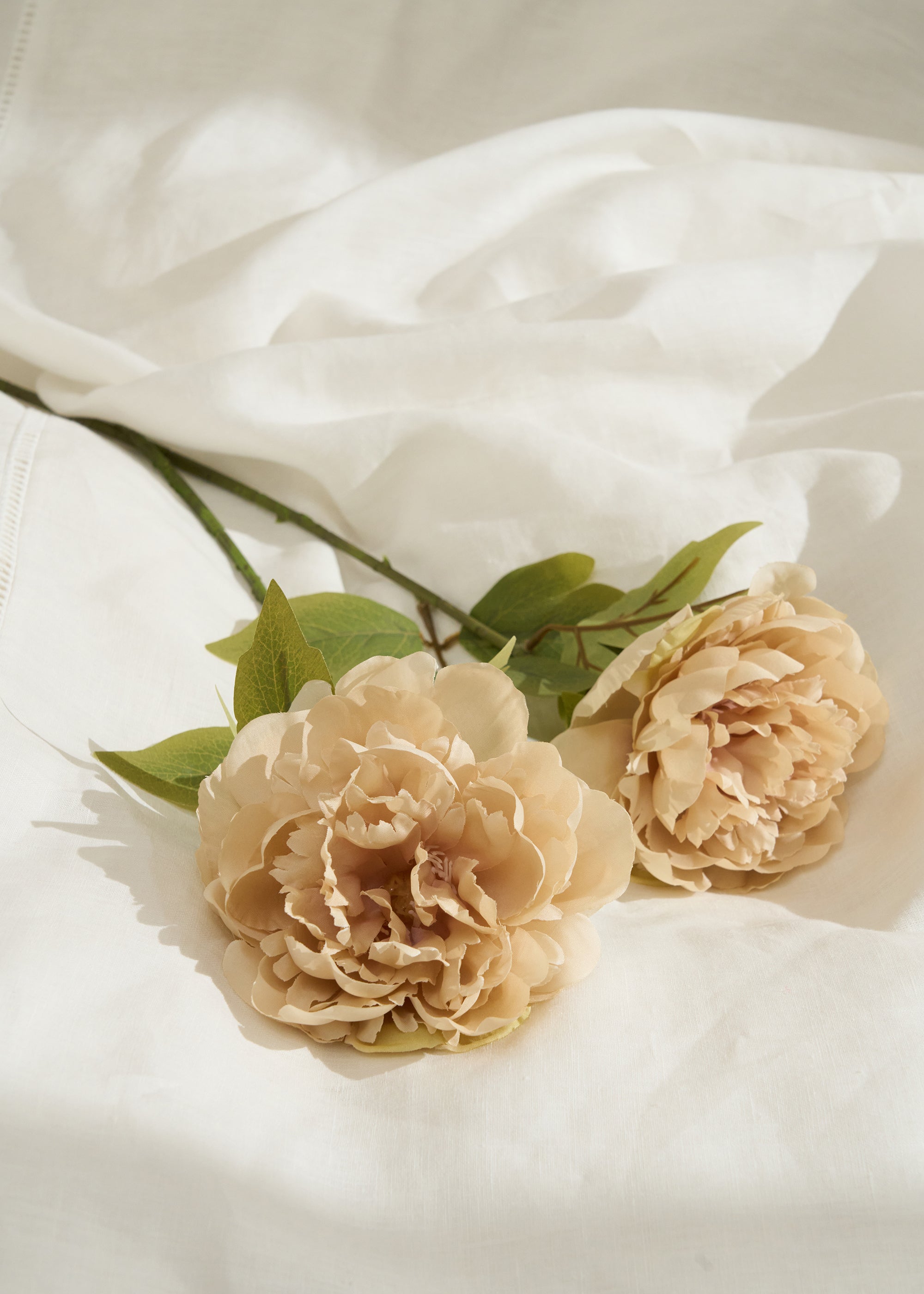 Truly Lifestyle Faux Blush Pink Peony Stems
