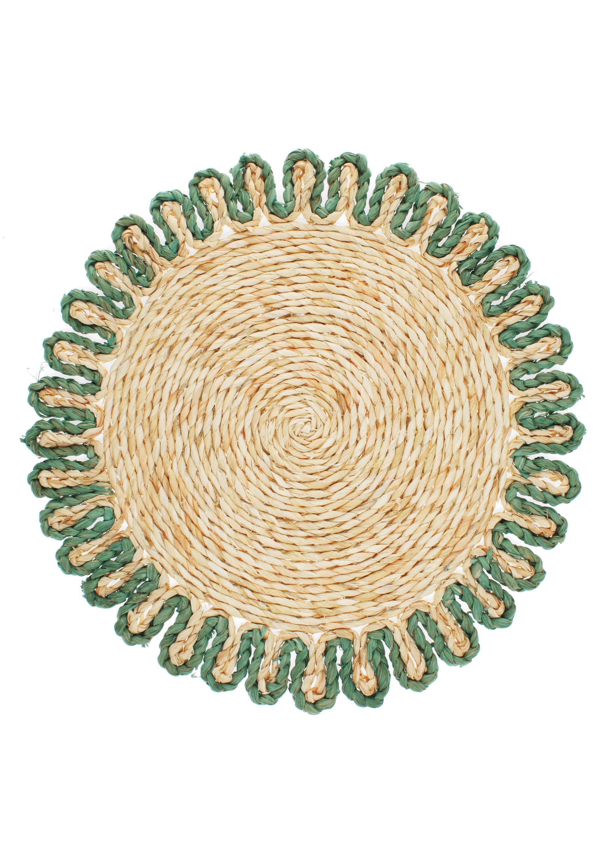 TRULY LIFESTYLE BLUE EDGED HUSK PLACEMAT