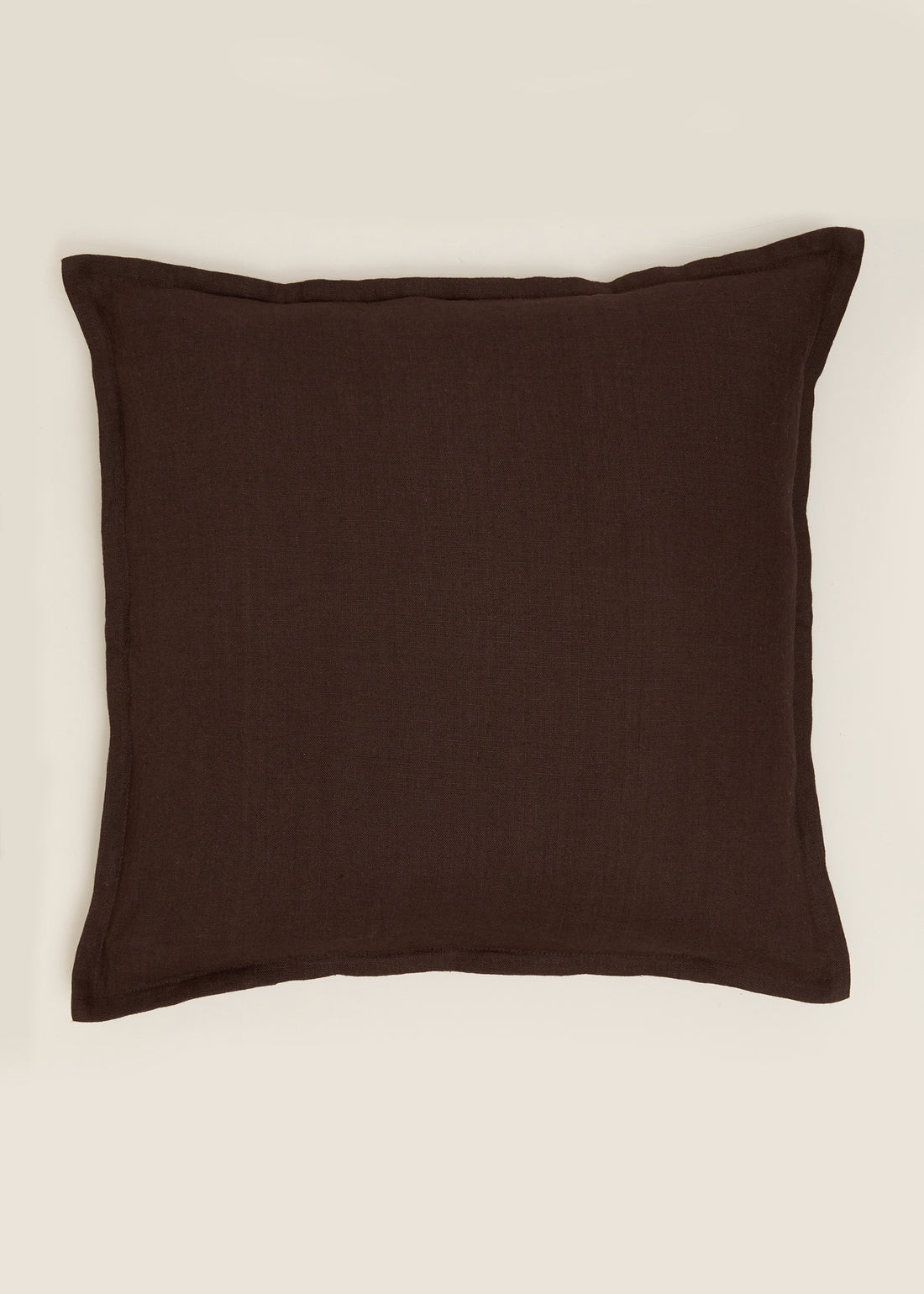 Truly Lifestyle Brown Pure Linen Cushion