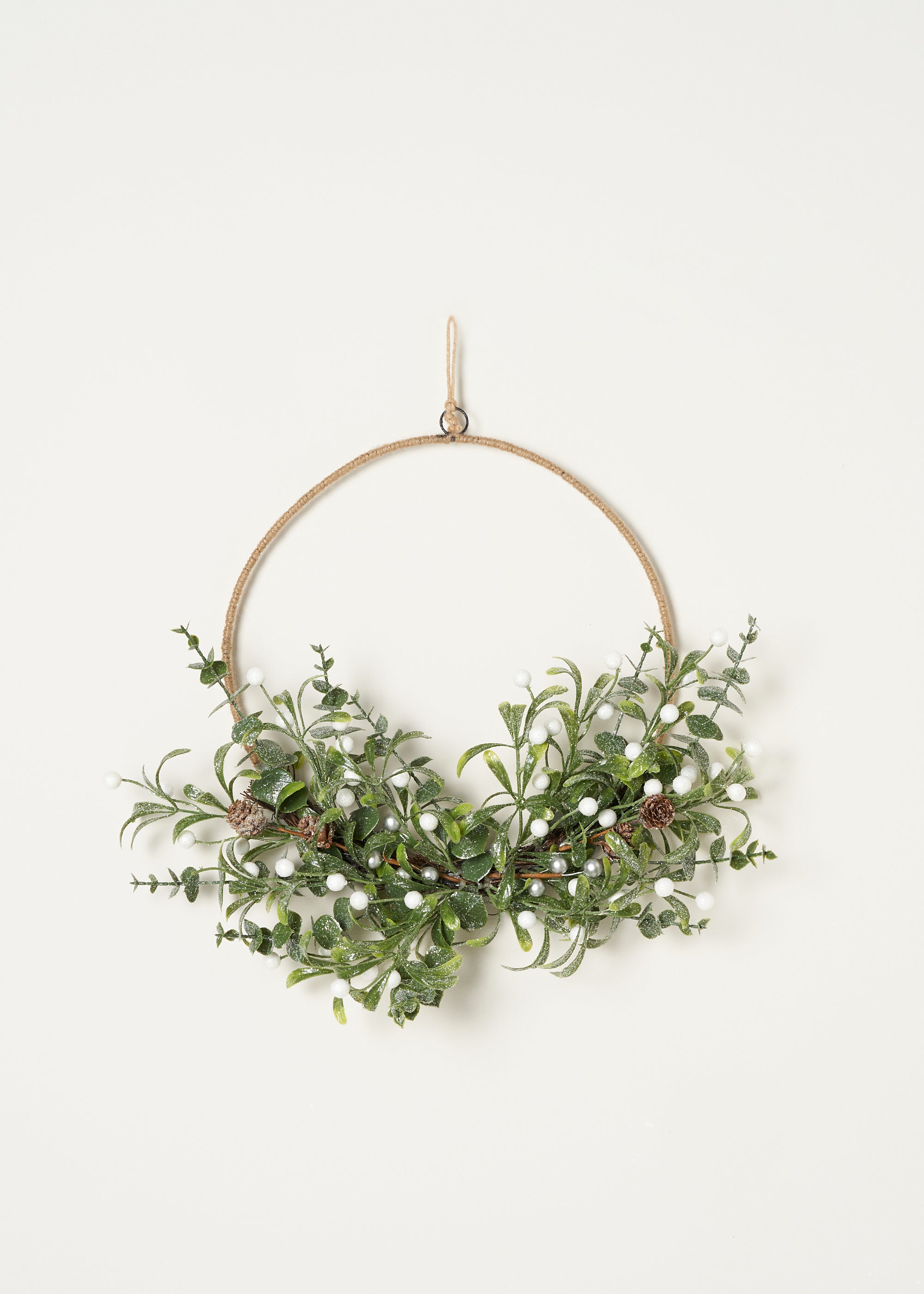 Christmas Half Eucalyptus Wreath