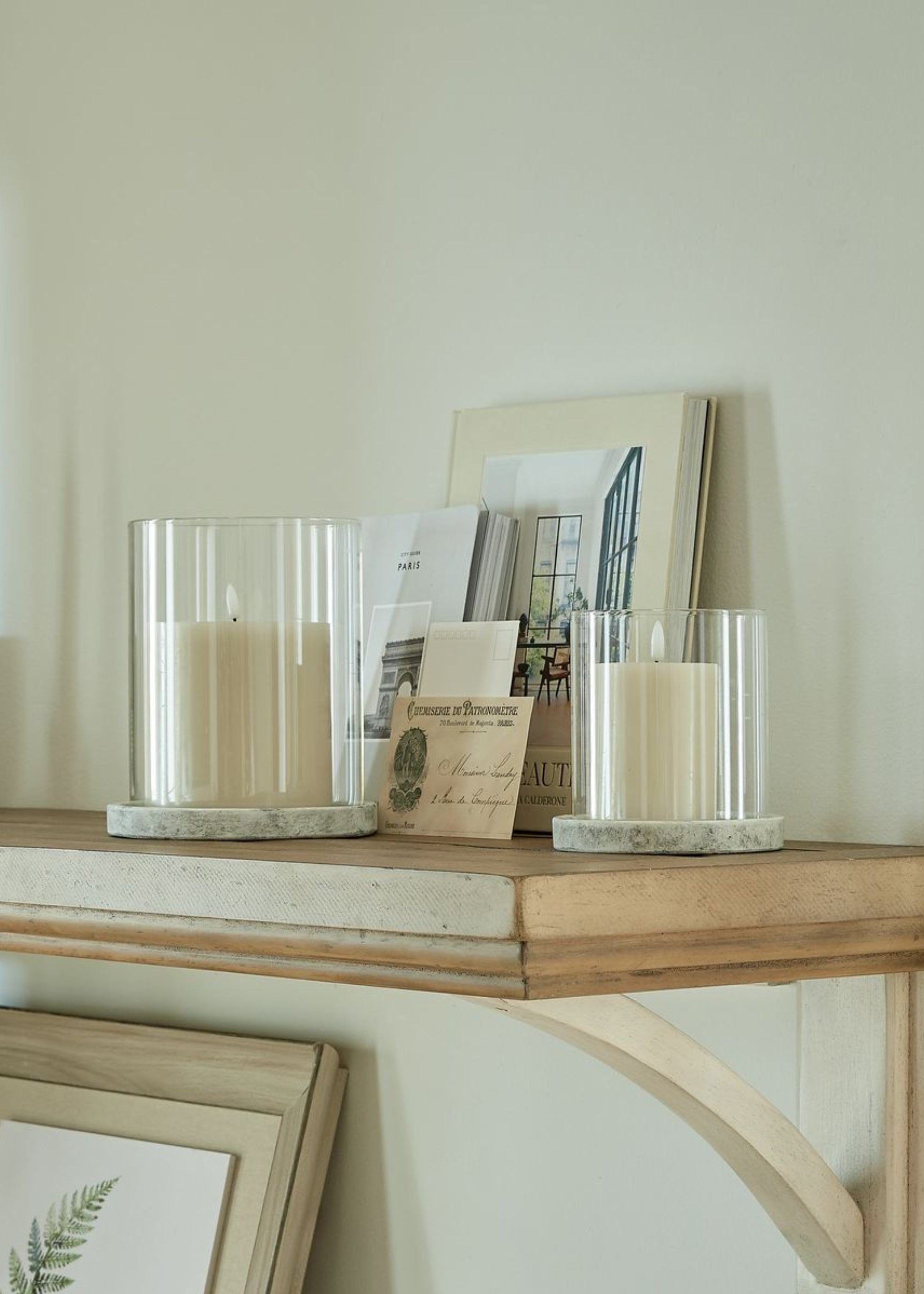 TRULY STONE GLASS LARGE HURRICANE LIFESTYLE