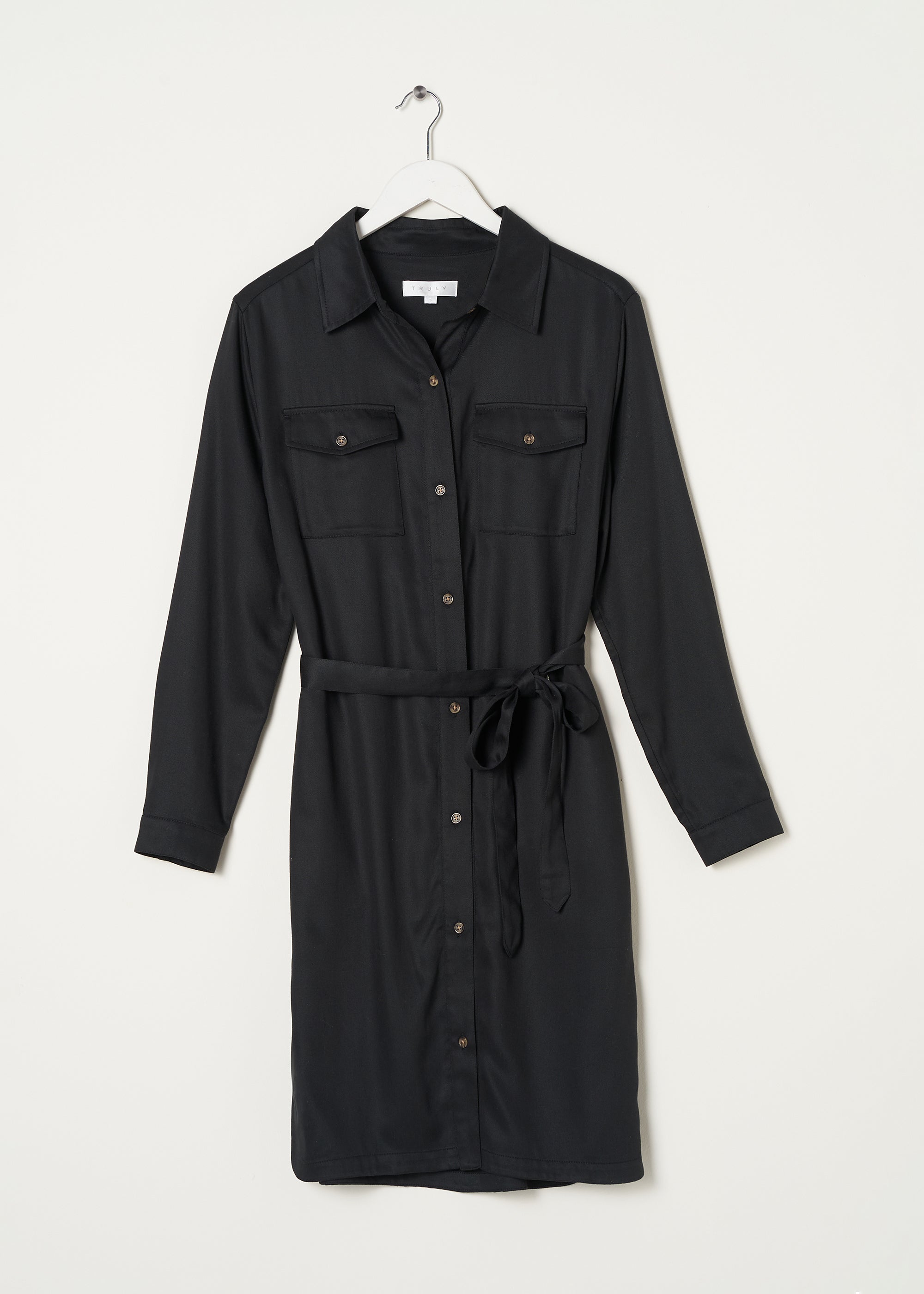 Black Shirt Dress