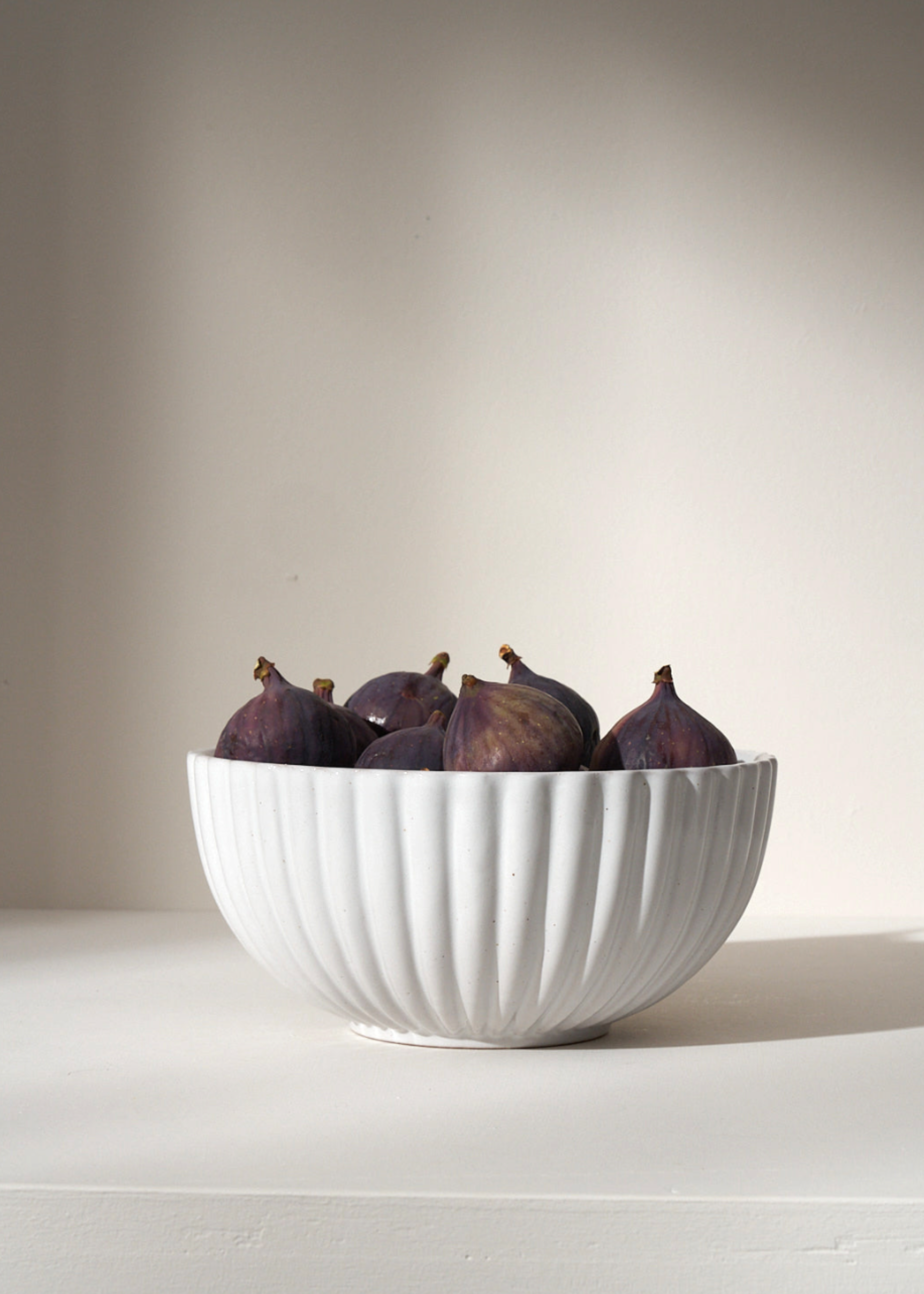 Small Fluted Serving Bowl