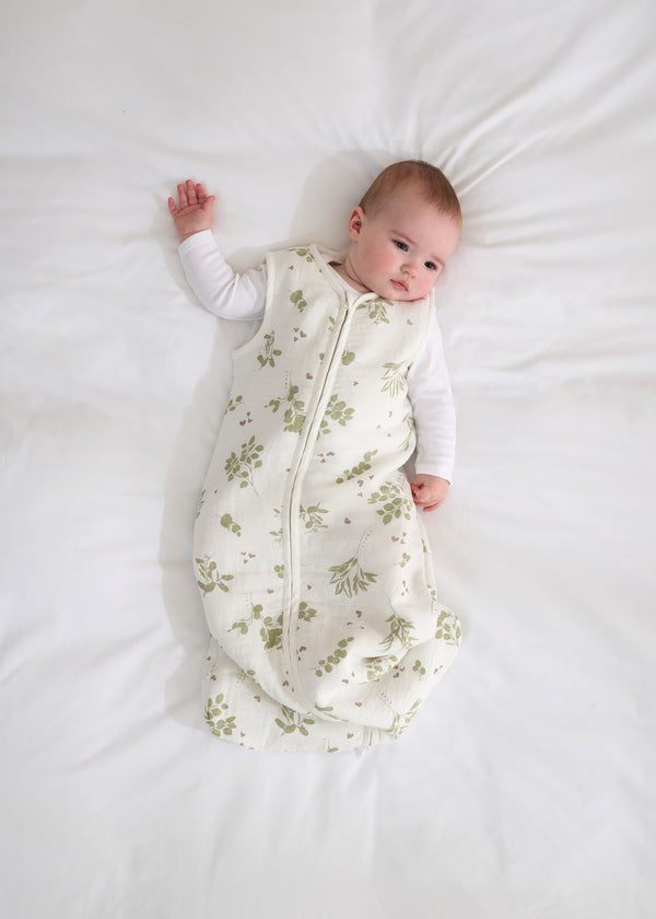 Eucalyptus Print 1 TOG Baby Sleep Bag