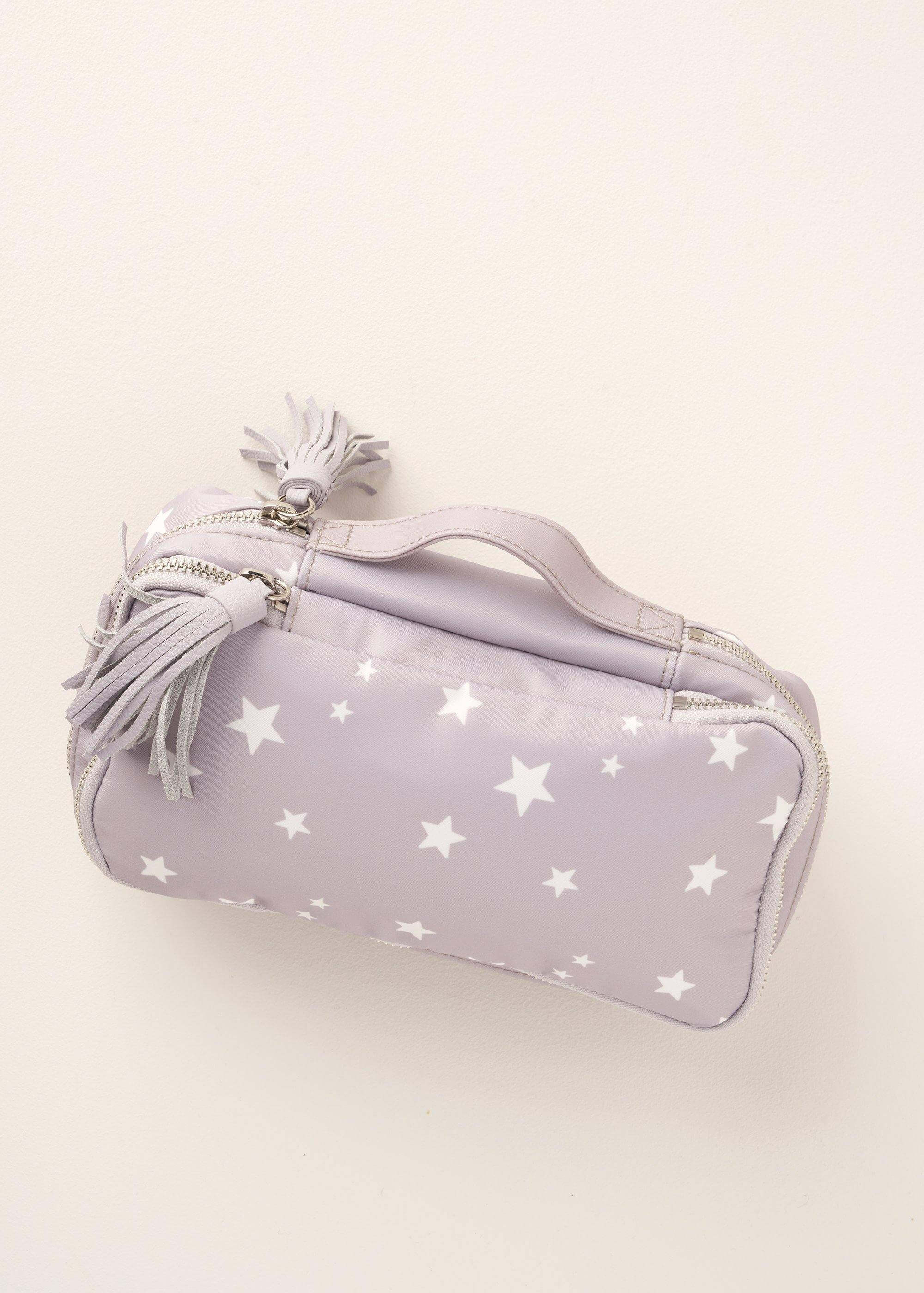 GREY STAR PRINT NYLON CHANGING KIT | TRULY LIFESTYLE