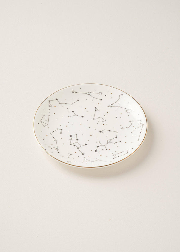 Small Ivory Constellation Plate | Truly.