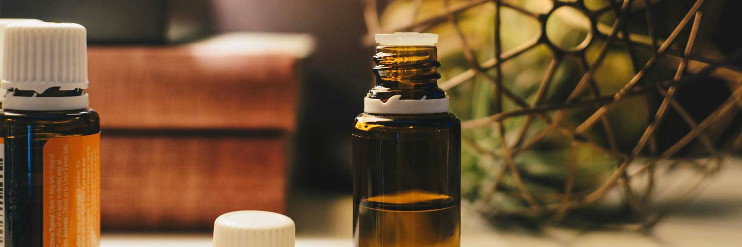 Brown Aromatherapy bottle