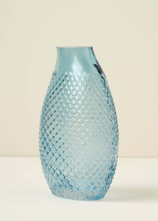 TRULY LIFESTYLE IGHT BLUE BOBBLE VASE
