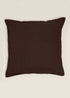 Truly Lifestyle Brown Pure Linen Cushion