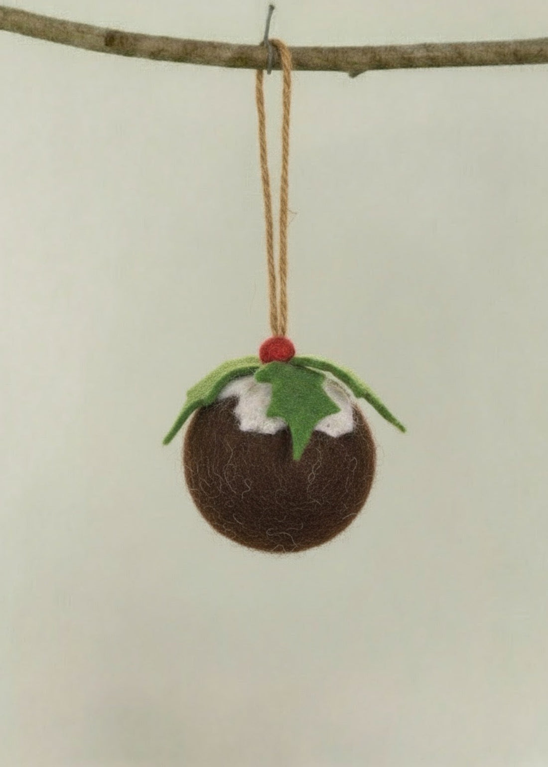 Christmas Pudding Hanging Decoration