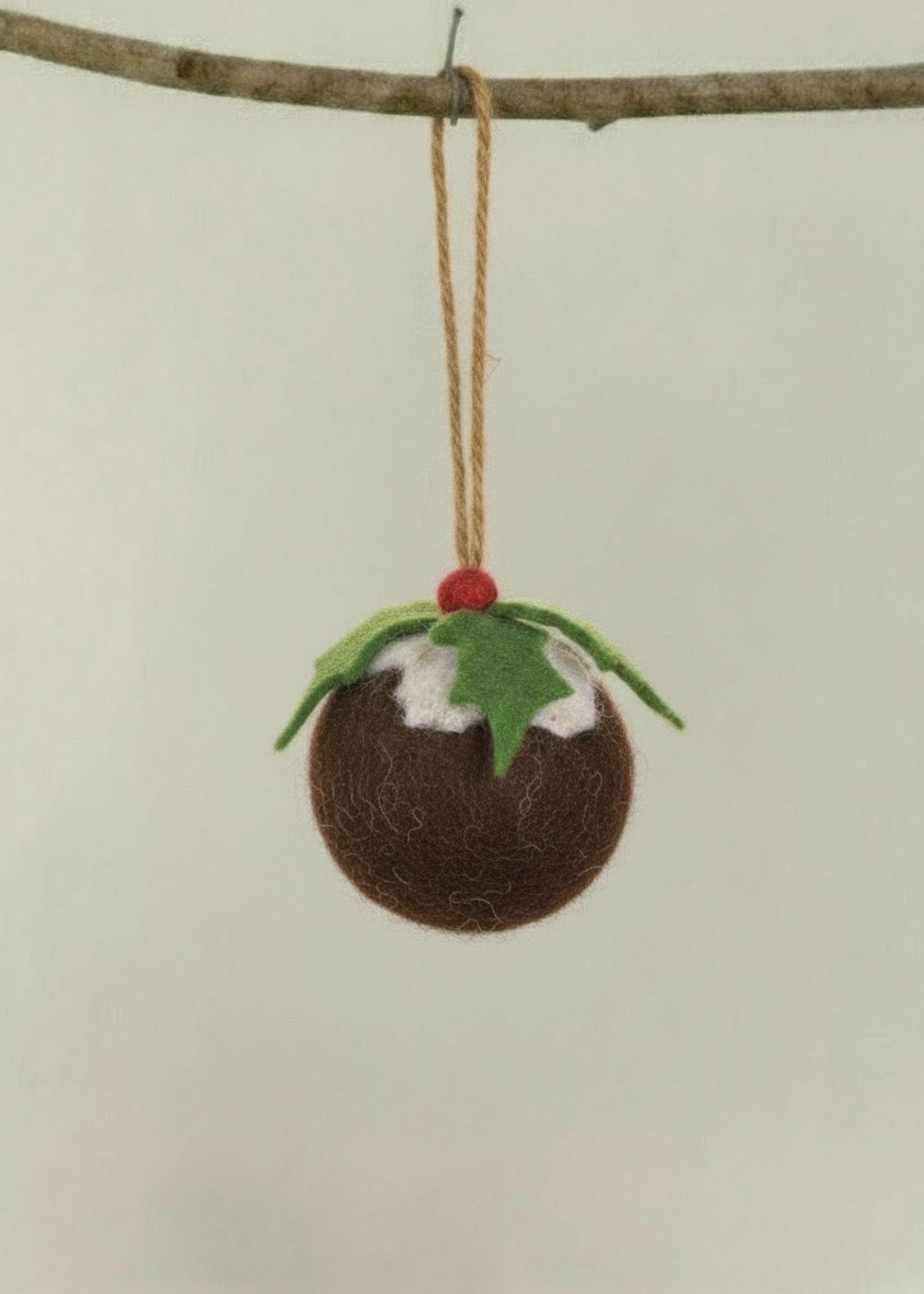 Christmas Pudding Hanging Decoration