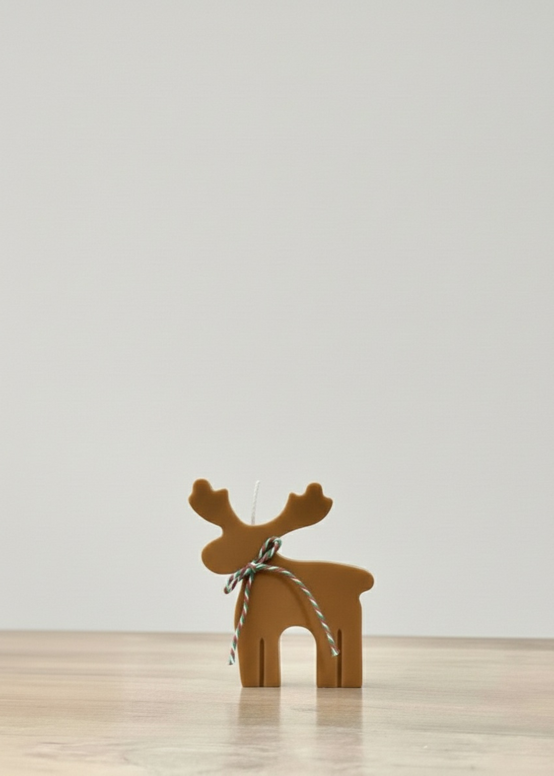 Truly Lifestyle Dark Brown Reindeer Christmas Candle