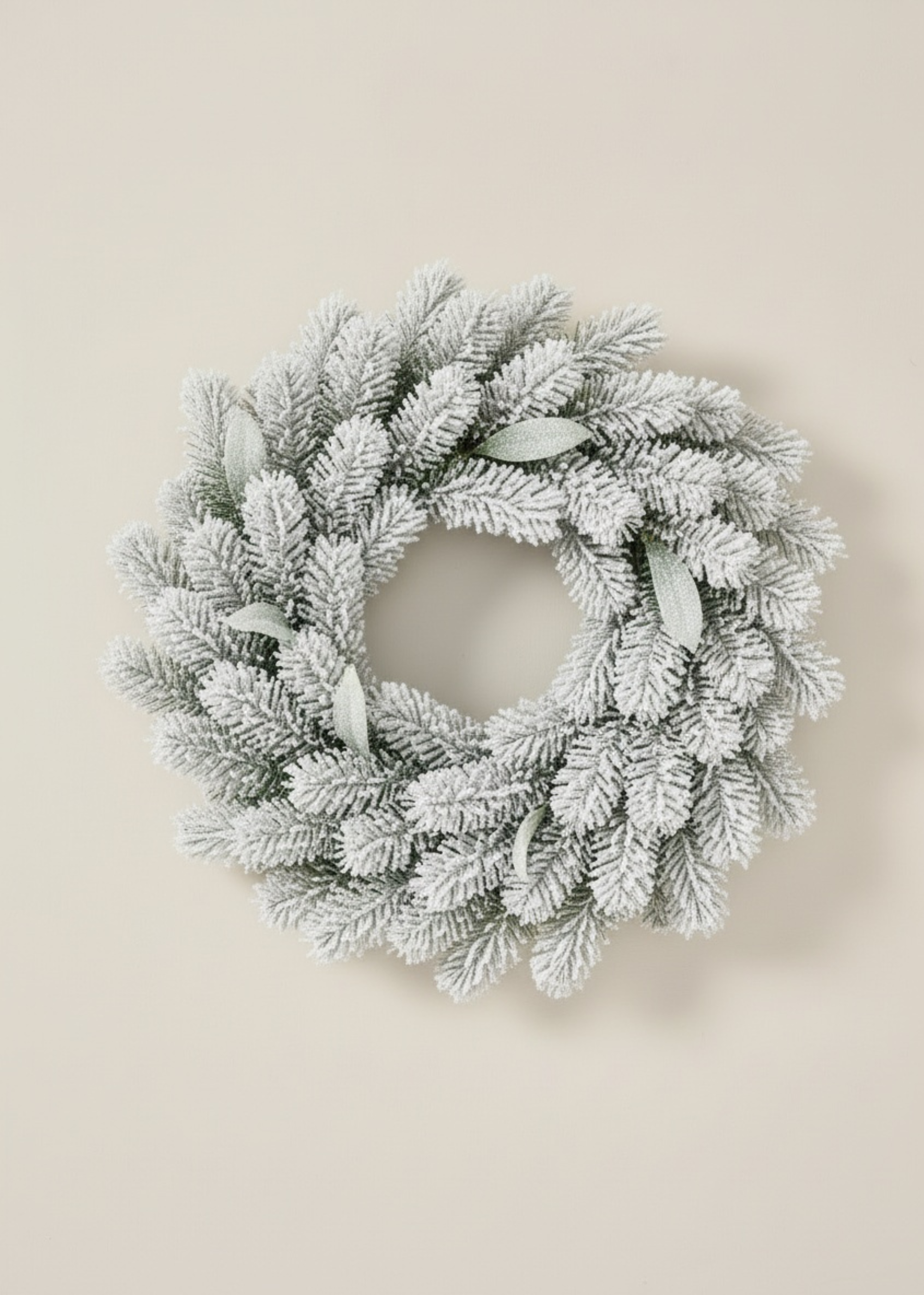 TRULY LIFESTYLE SNOW COVERED WREATH