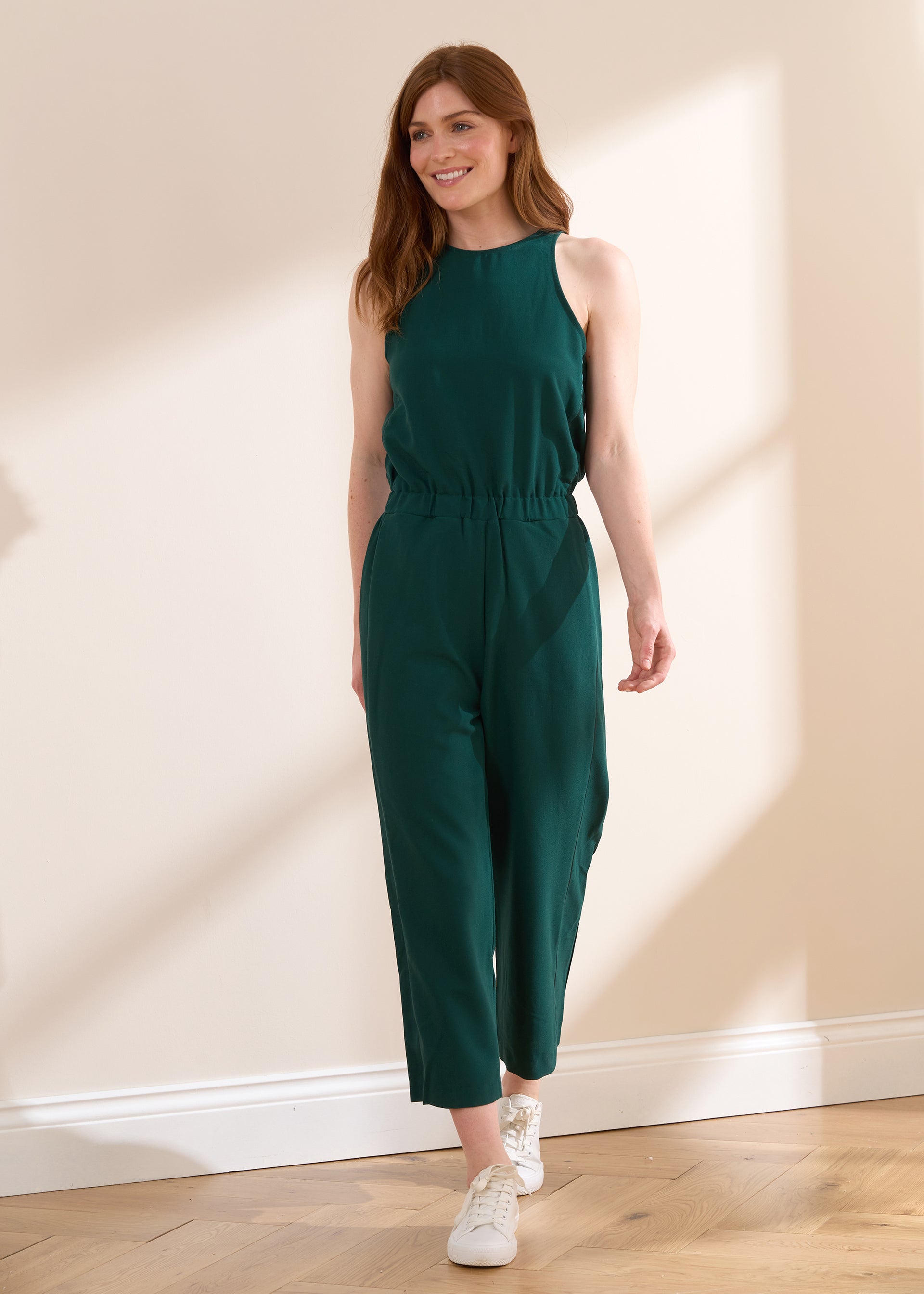 Round Neck Jumpsuit