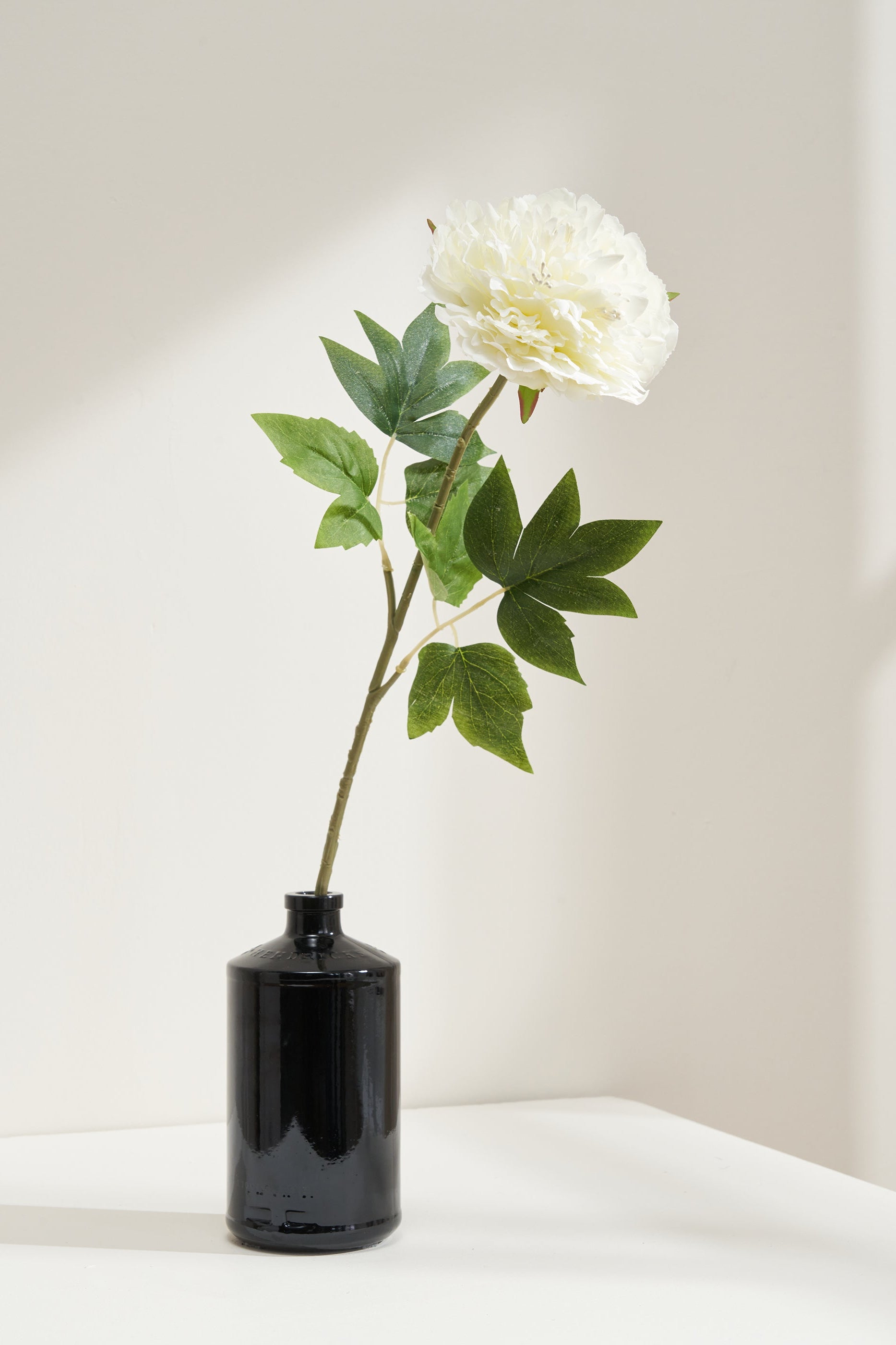 Faux Classic Peony Stem