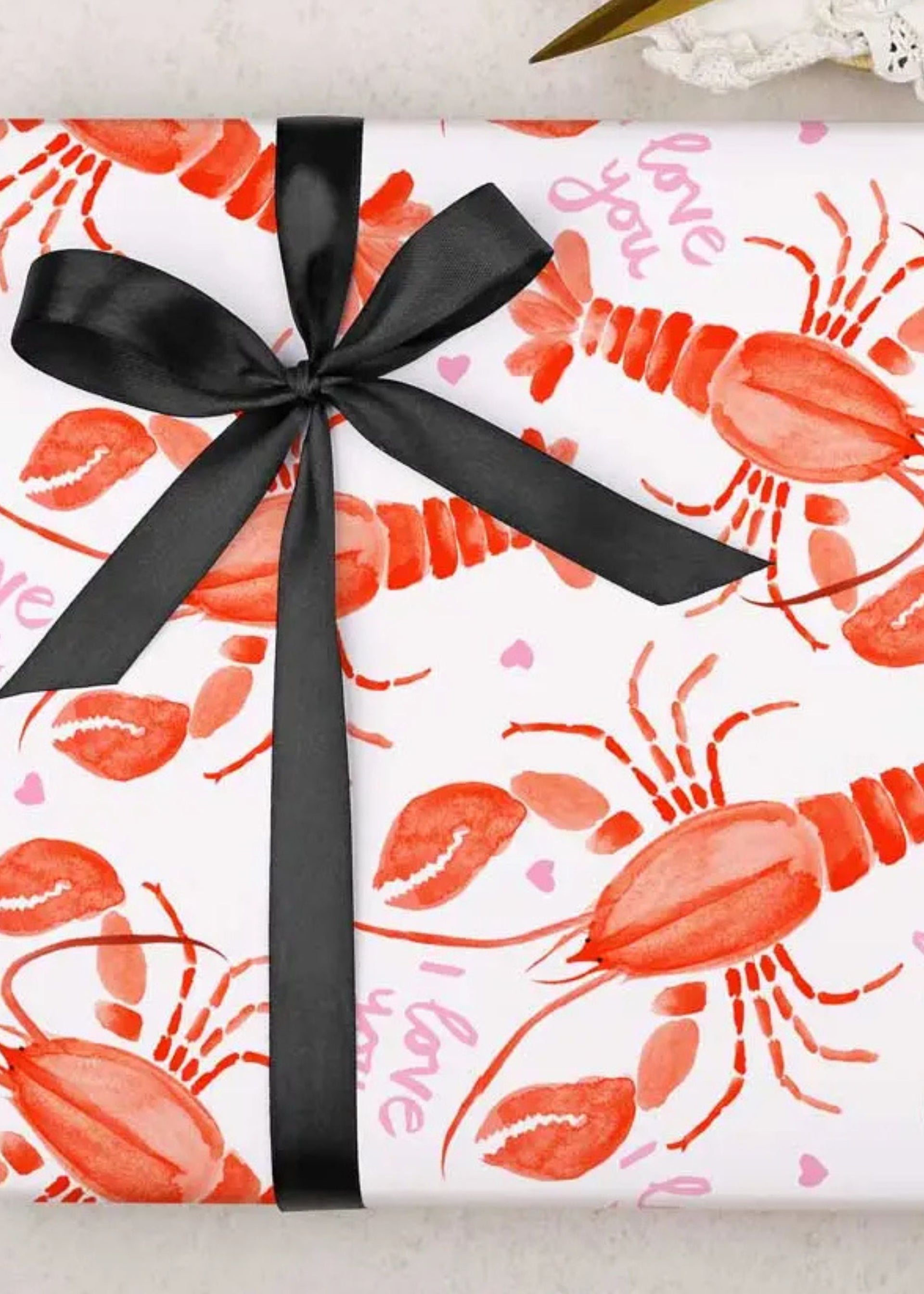Lobster Wrapping Paper