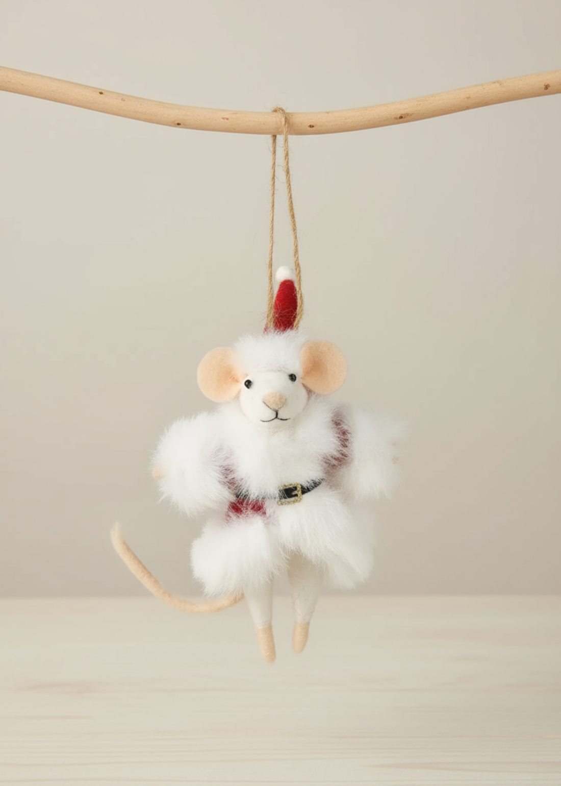 Truly Lifestyle Mrs Claus Christmas Mouse Decoration
