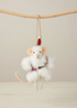 Truly Lifestyle Mrs Claus Christmas Mouse Decoration
