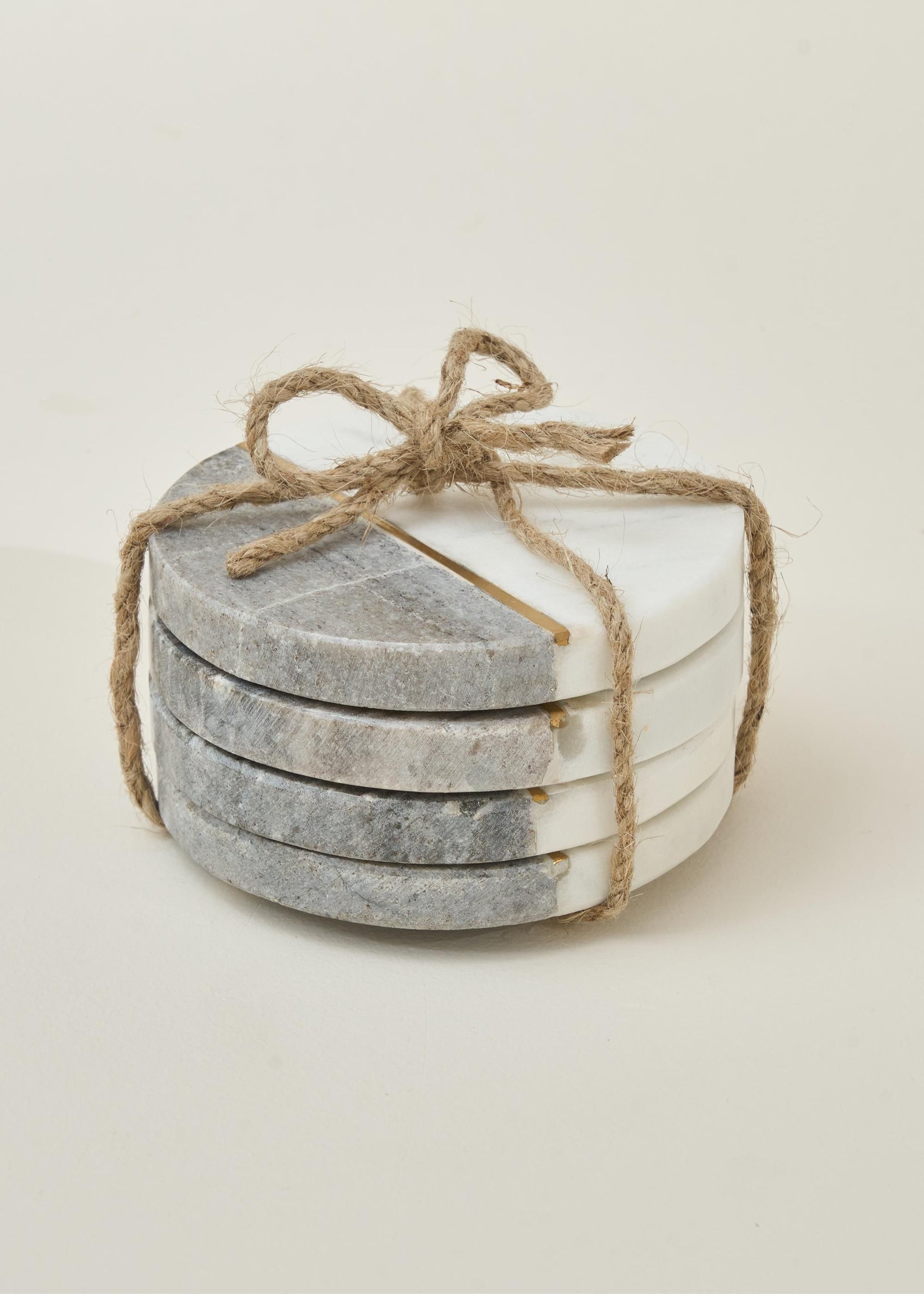 Set 4 Marble Coasters