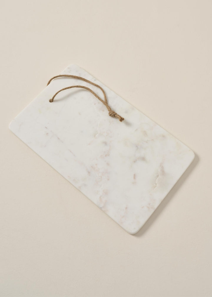 Truly Lifestyle White Marble Serving Board 