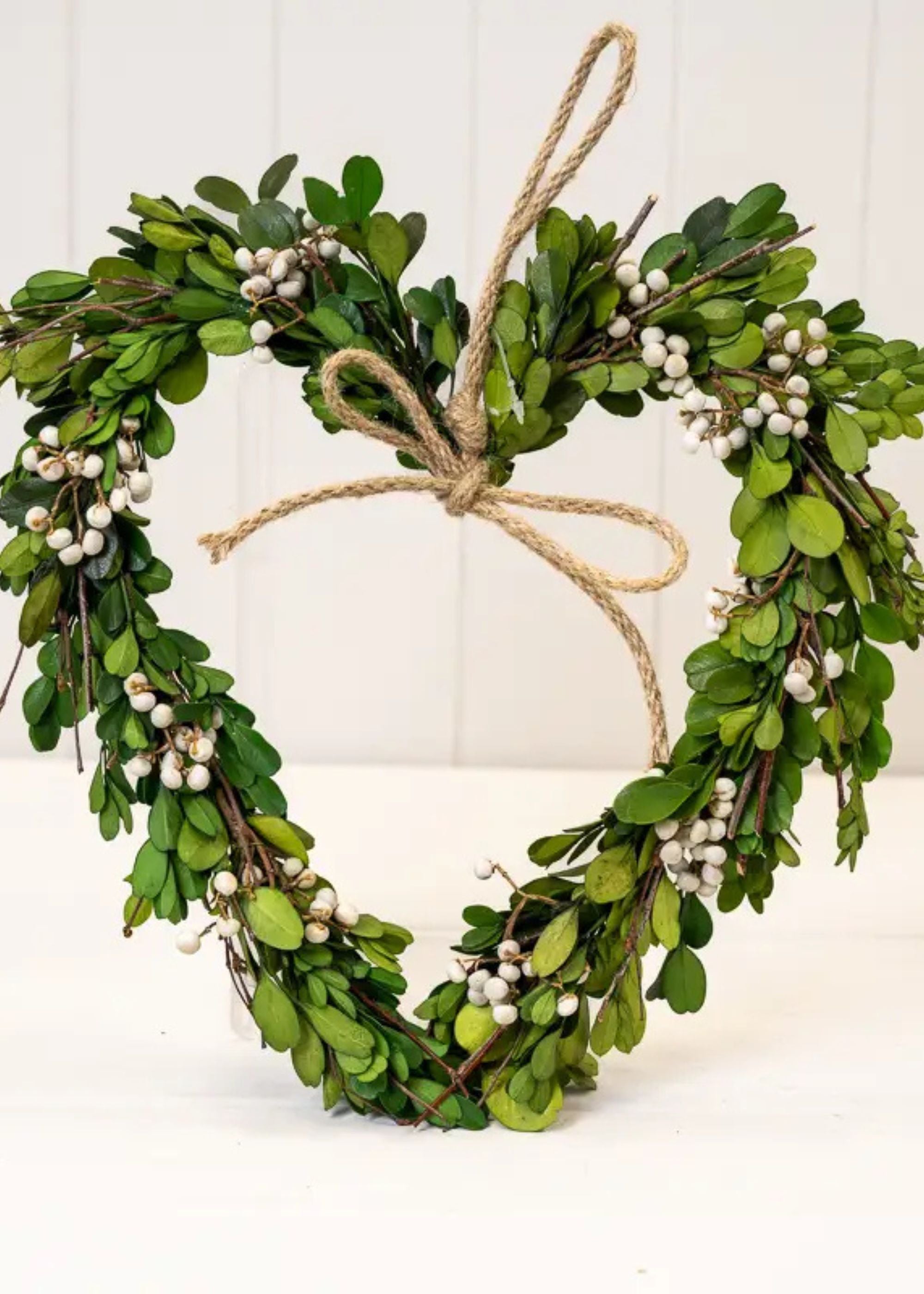 LEAF HEART WREATH
