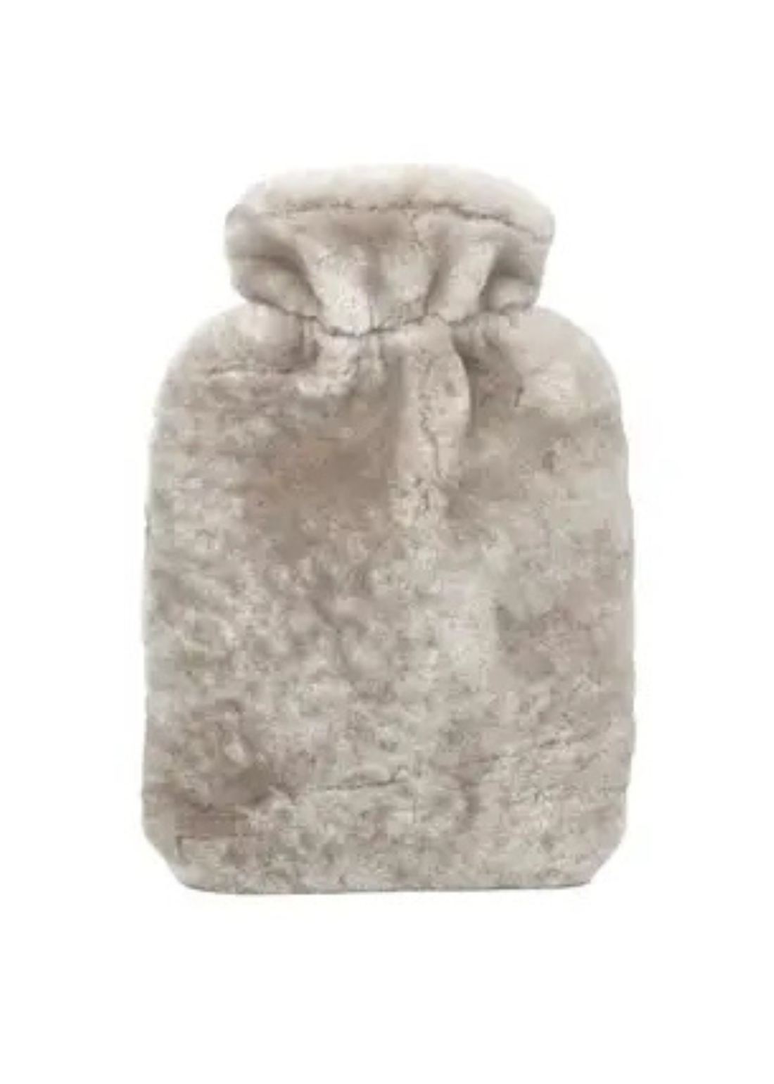 BEIGE SHEEPSKIN HOT WATER BOTTLE