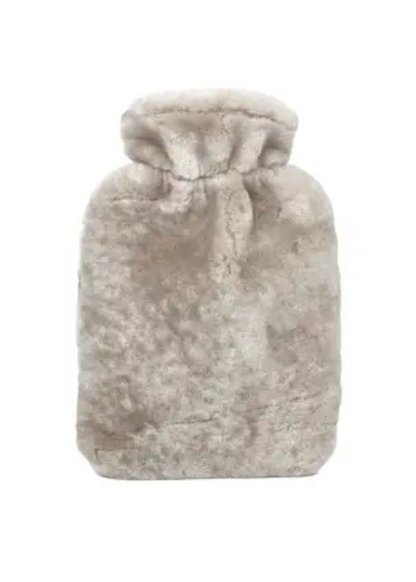 BEIGE SHEEPSKIN HOT WATER BOTTLE