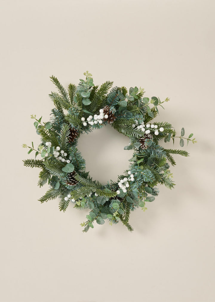 truly lifestyle eucalyptus wreath