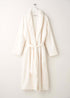 Truly Lifestyle Womens Ivory Fleece Dressing Gown On Hanger