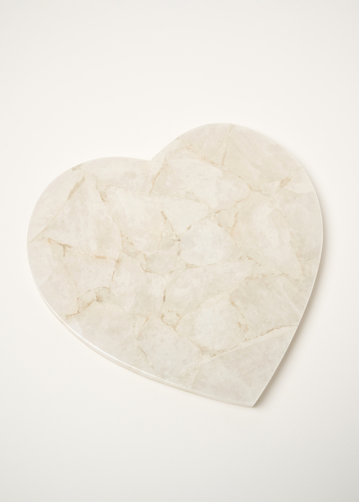 HEART-SHAPED-QUARTZ-SERVING-BOARD | TRULY LIFESTYLE