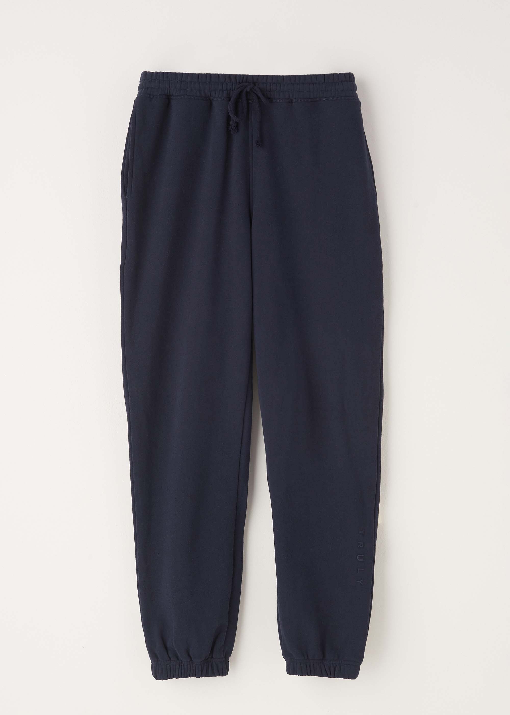 Mens navy jogging bottoms on sale