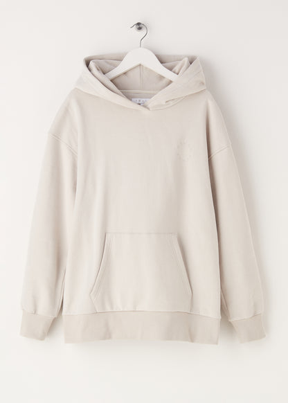 Mens Chiltern Greige Hoodie On Hanger | Truly Lifestyle