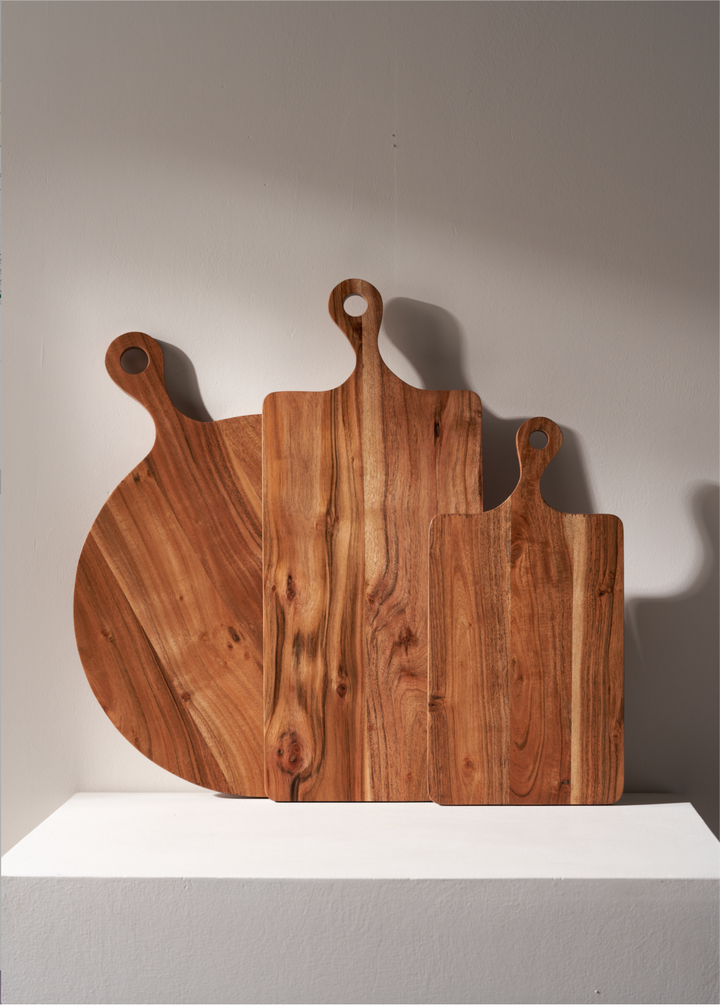 SET OF  ACACIA SERVING BOARDS | TRULY LIFESTYLE