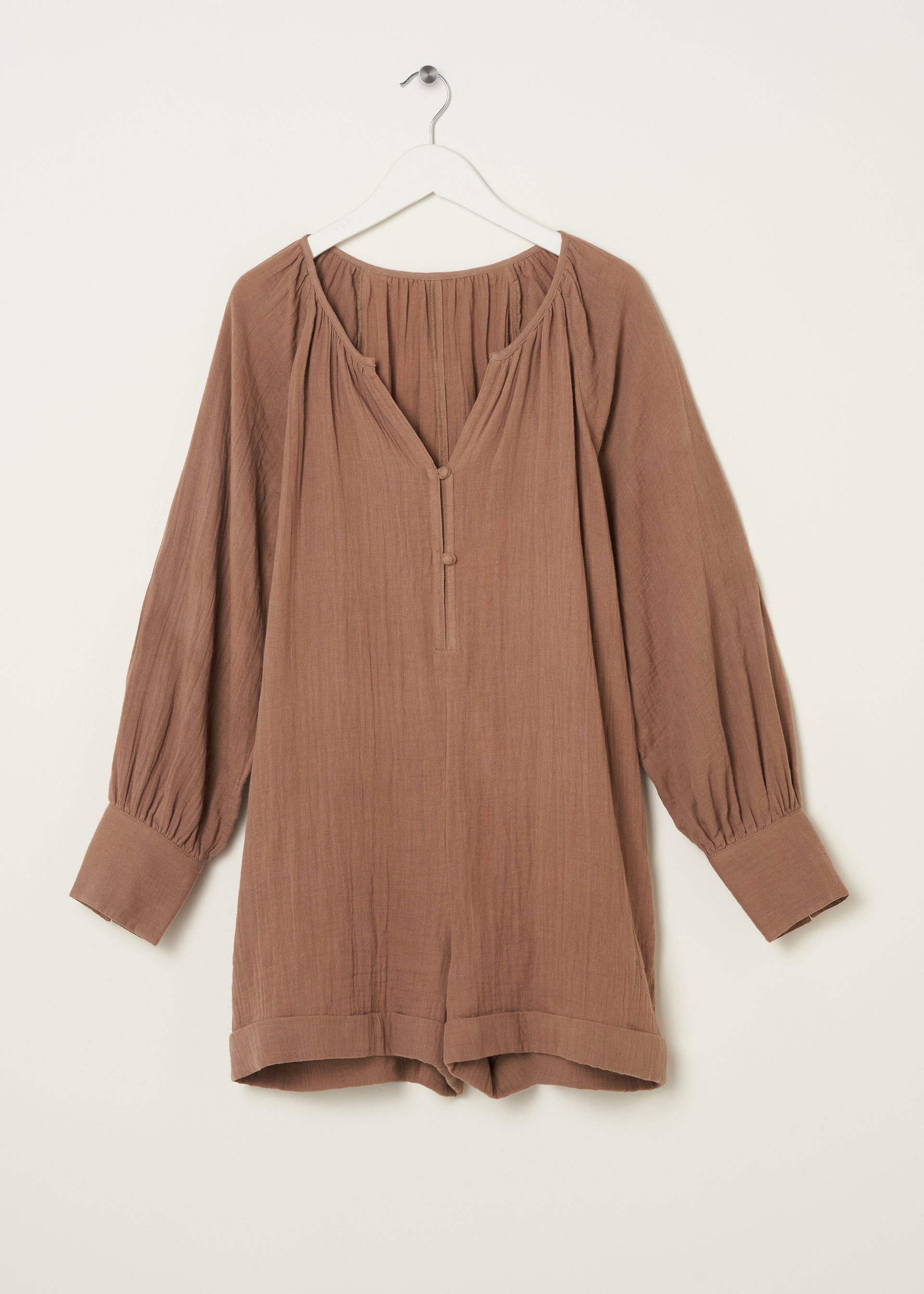 Cotton Cheesecloth Playsuit
