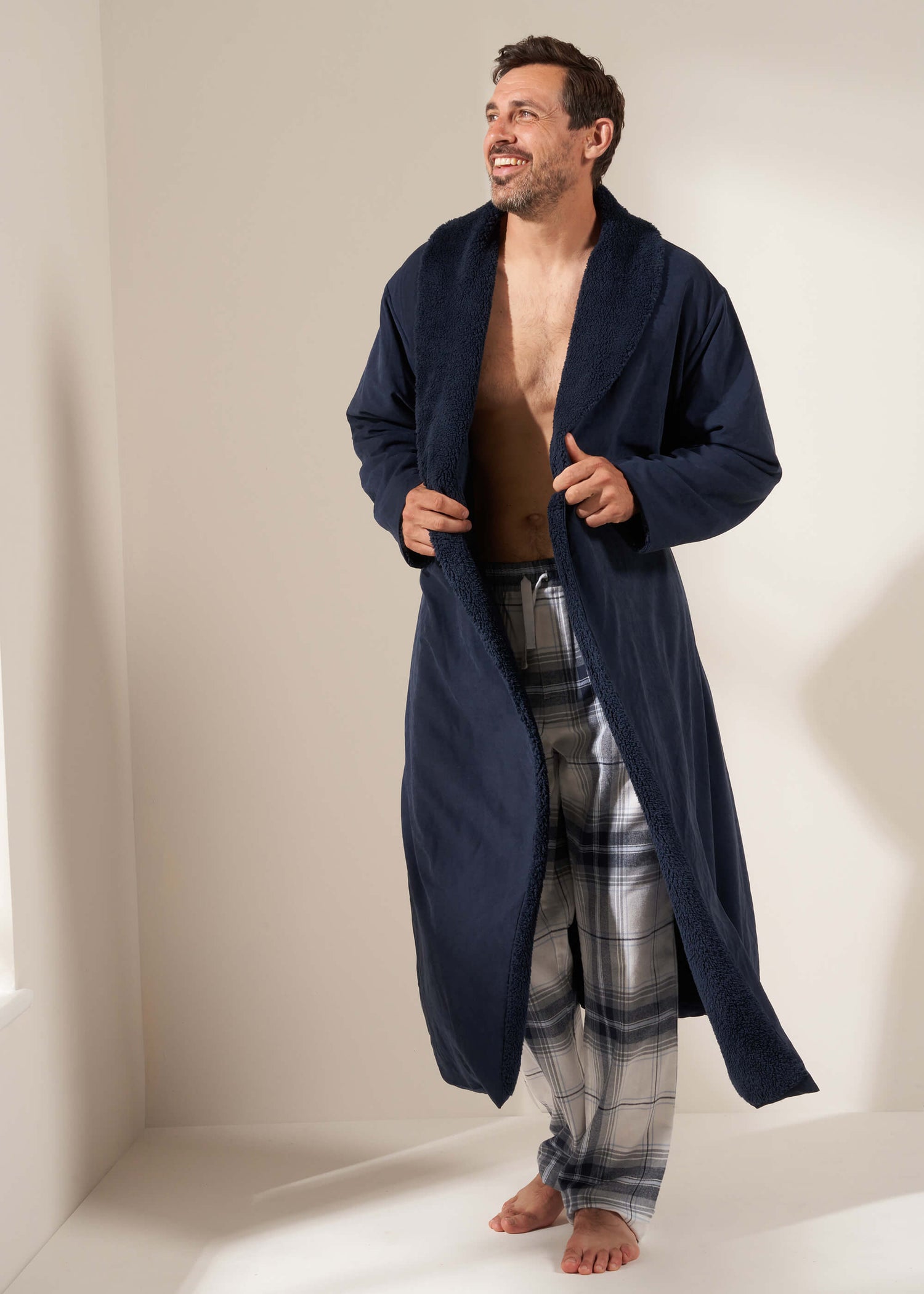 Mens Fleece Dressing Thick Fluffy Mens Dressing Gown Men's Camel Brown Plush Bathrobe Extra Long Warm Mens Fleece Dressing Thick Fluffy Mens Dressing Gown Men's Camel Brown Plush Bathrobe Extra Long Warm