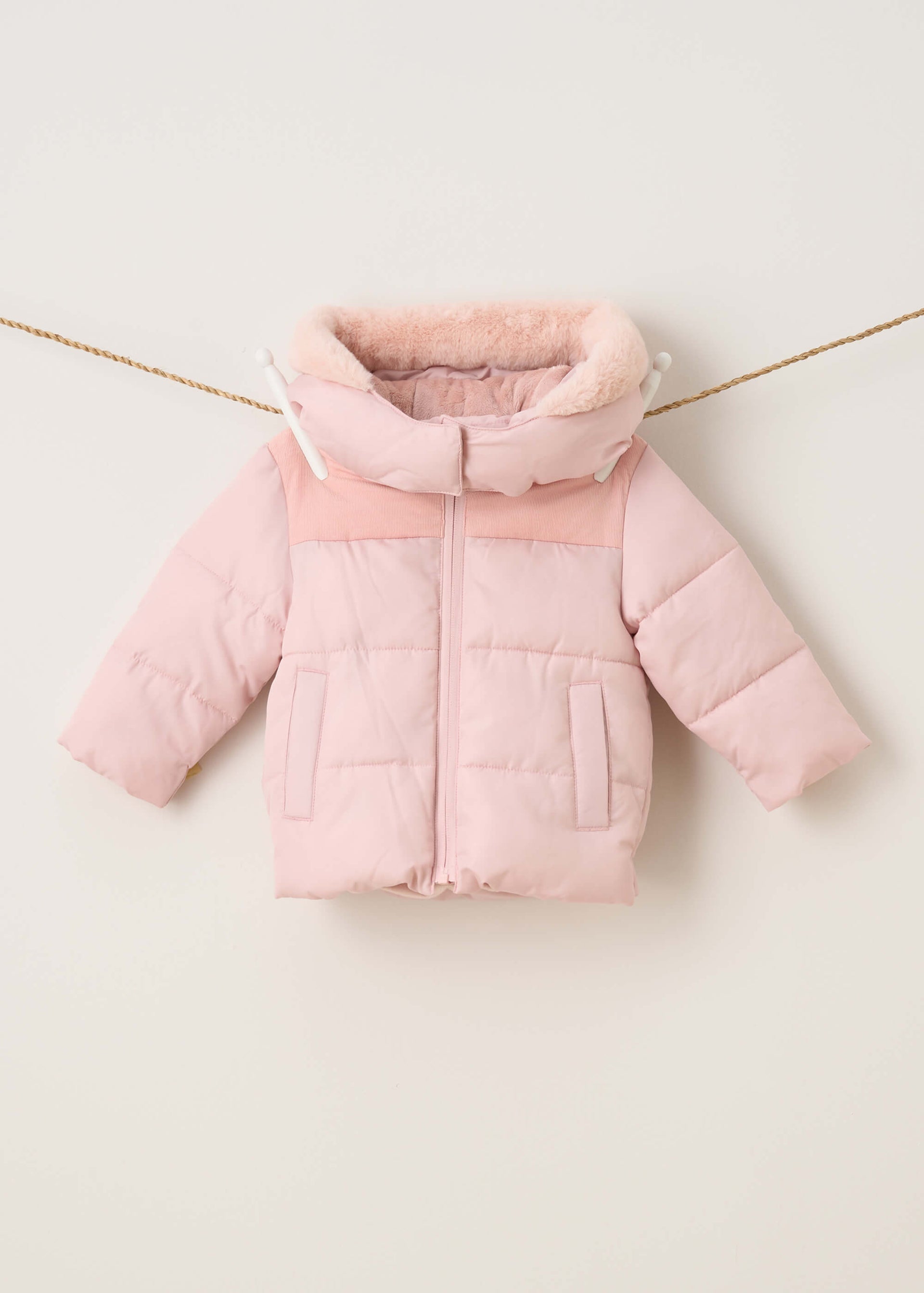 Blush Padded Coat