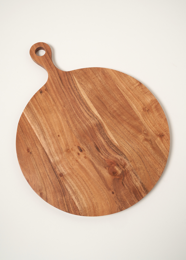 ROUND ACACIA SERVING BOARD | TRULY LIFESTYLE