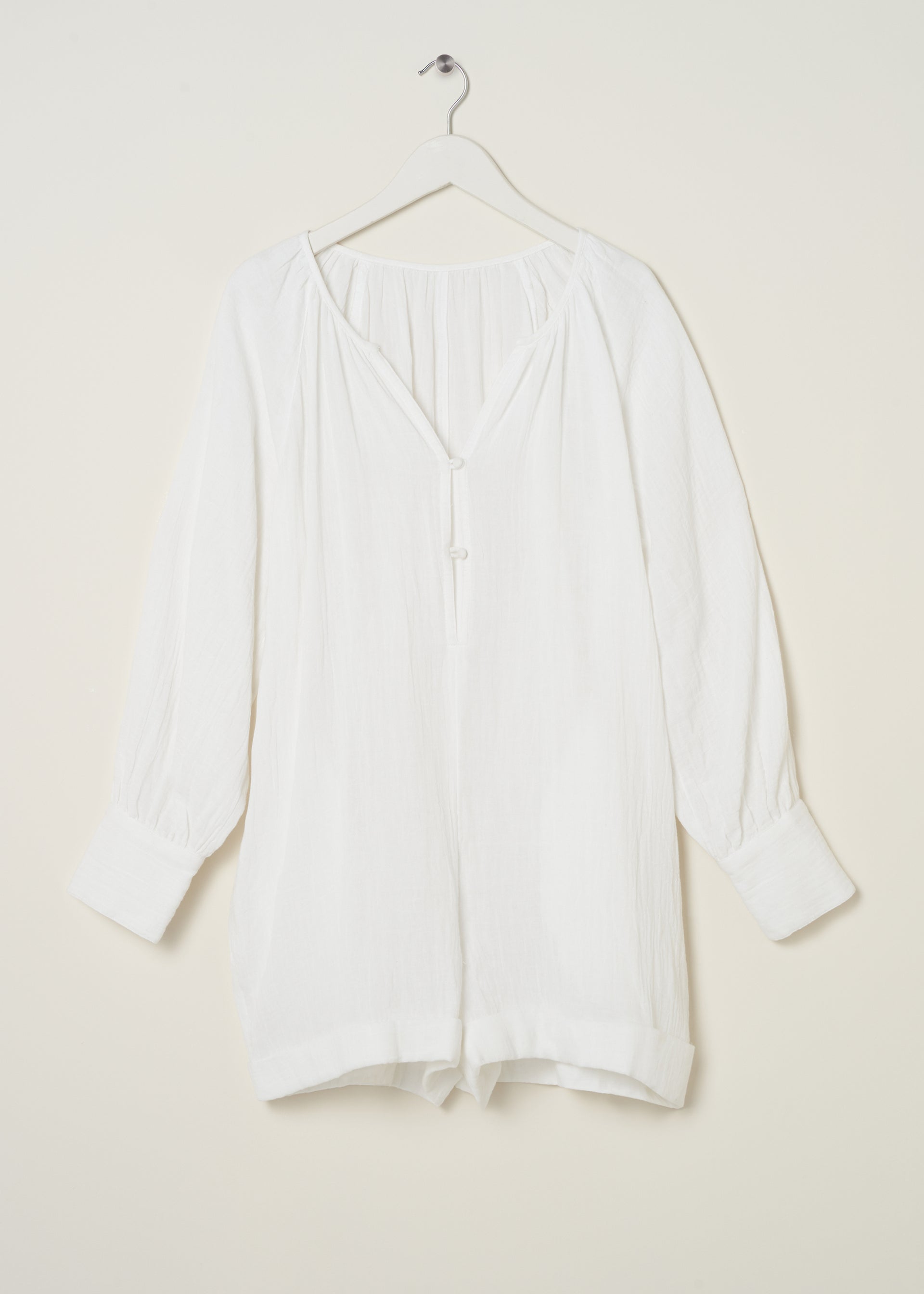 Cotton Cheesecloth Playsuit