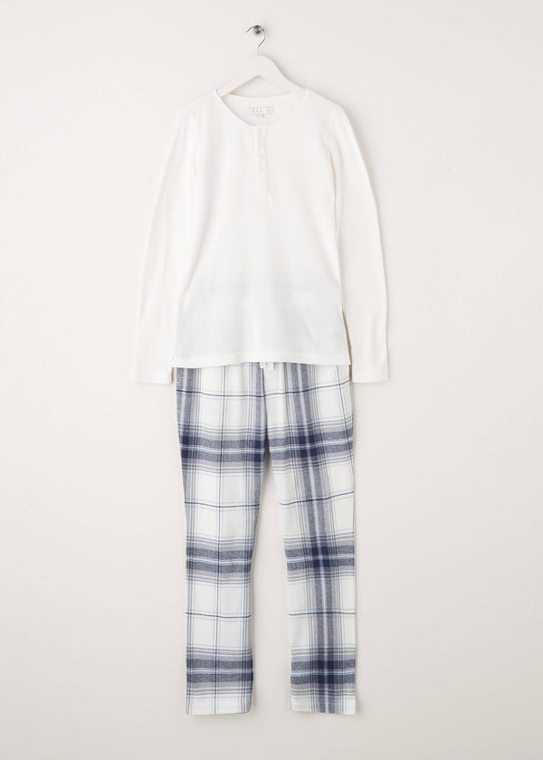 Unisex Ivory Pyjama Set On Hanger | Truly Lifestyle