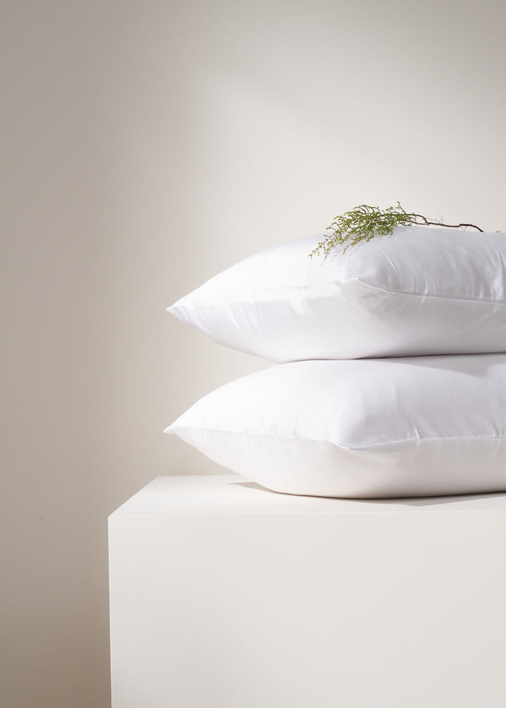 Truly Lifestyle White Bamboo Set of 2 Pillowcases