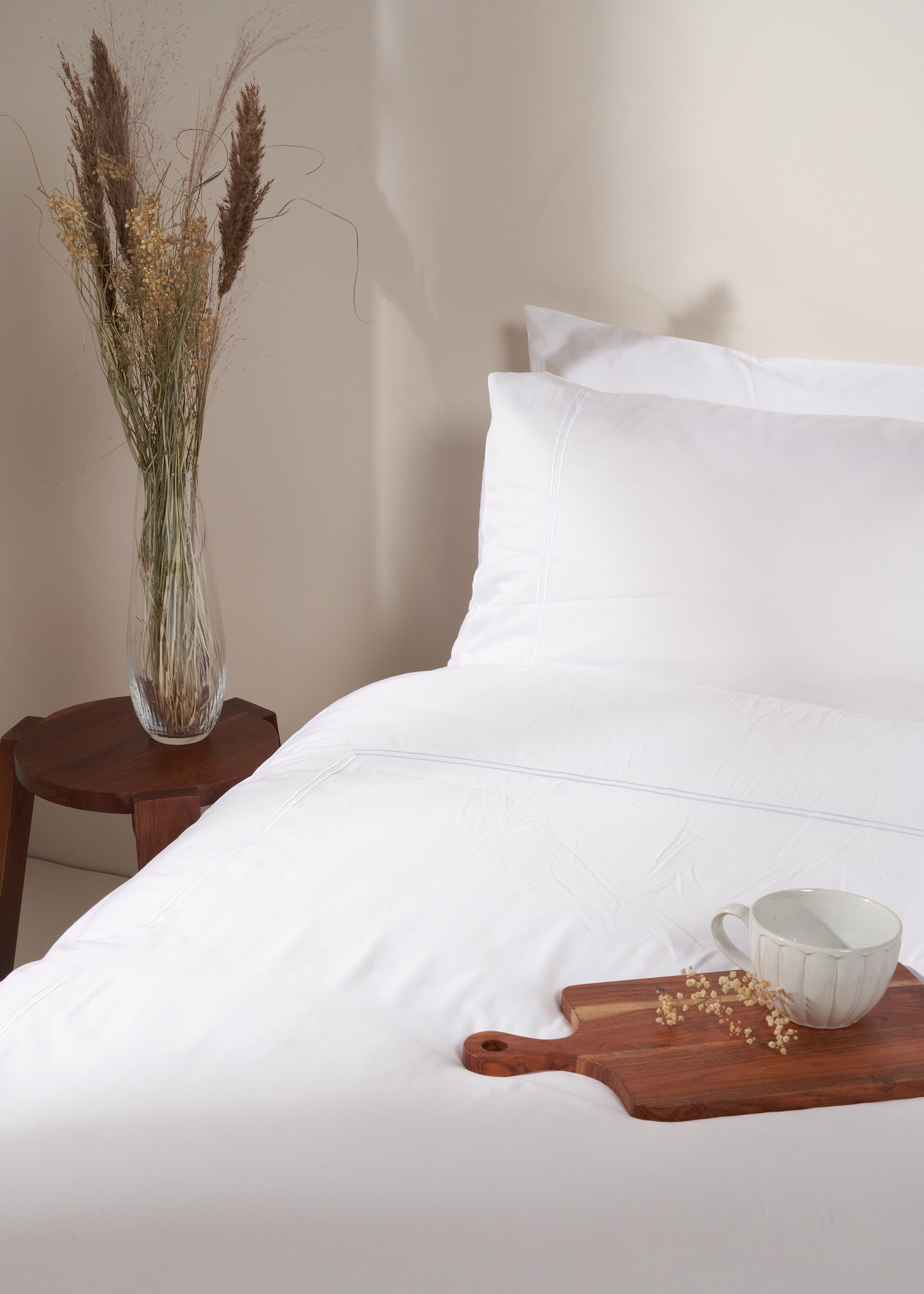 Satin Stitch Bamboo Pillowcases