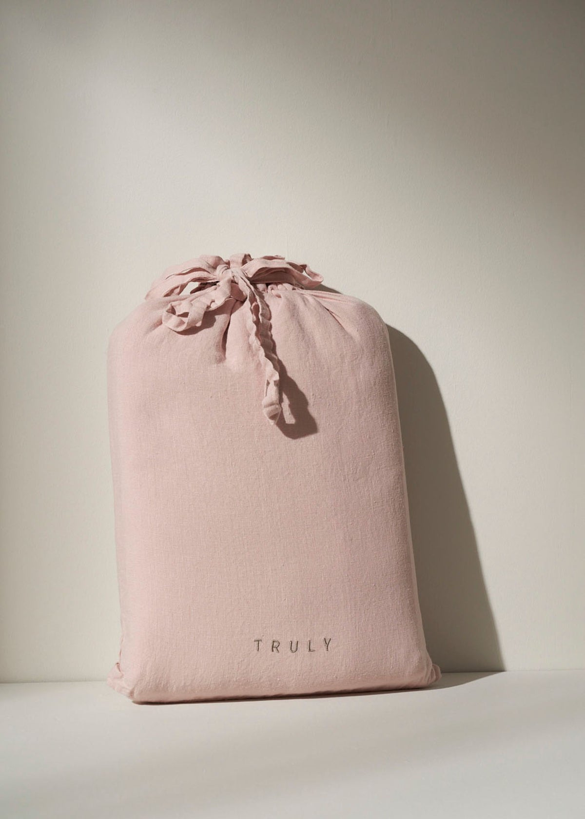 Blush Linen Duvet Cover