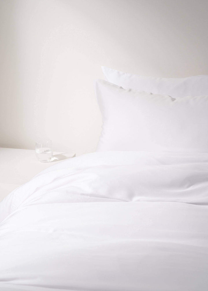 WHITE BAMBOO BEDDING ON BED | TRULY LIFESTYLE