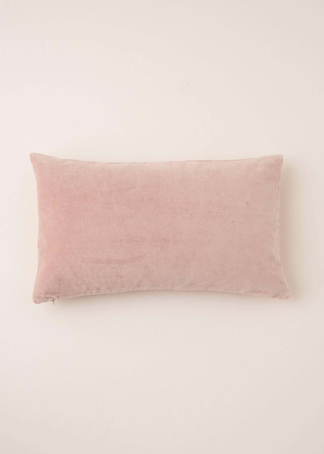 LIGHT PINK VELVET RECTANGLE CUSHION | TRULY LIFESTYLE