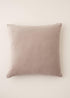 Grey Velvet Square Cushion | Truly.