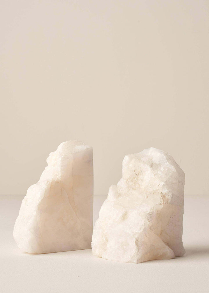 Pair Of Quartz Bookends | Truly Lifestyle